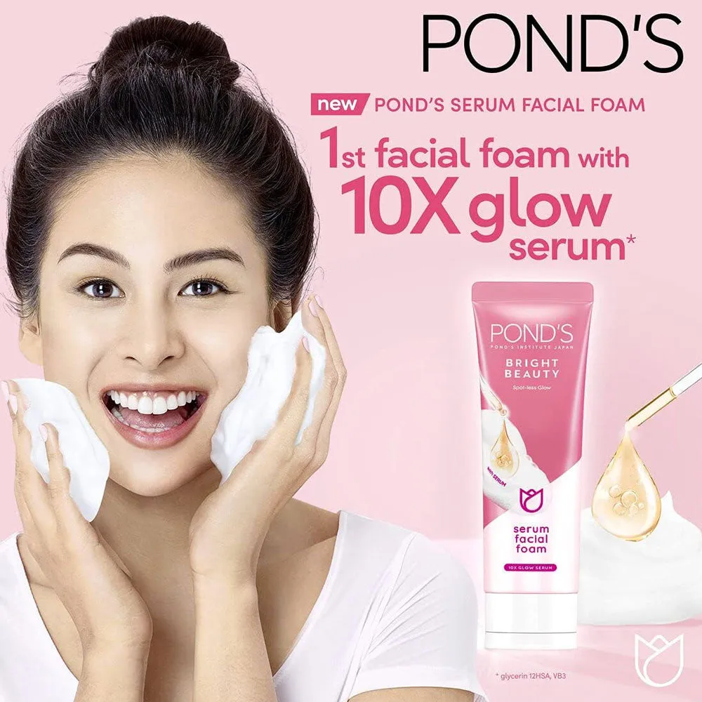 Ponds Bright Beauty Serum Facial Foam 50g
