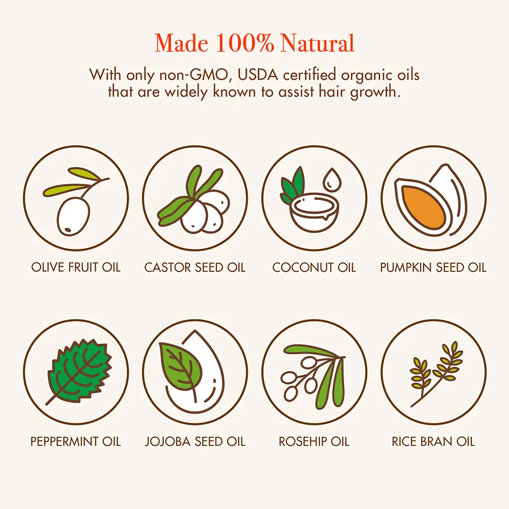 Red by Kiss Growth MD Hair & Scalp Oil - Choose Your Size