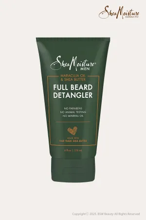 SHEA MOISTURE MEN MARACUJA OIL & SHEA BUTTER FULL BEARD DETANGLER  4oz