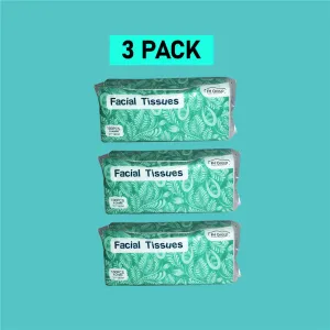 Soft Facial Tissue Refills, Multiple Packs 3 Pack