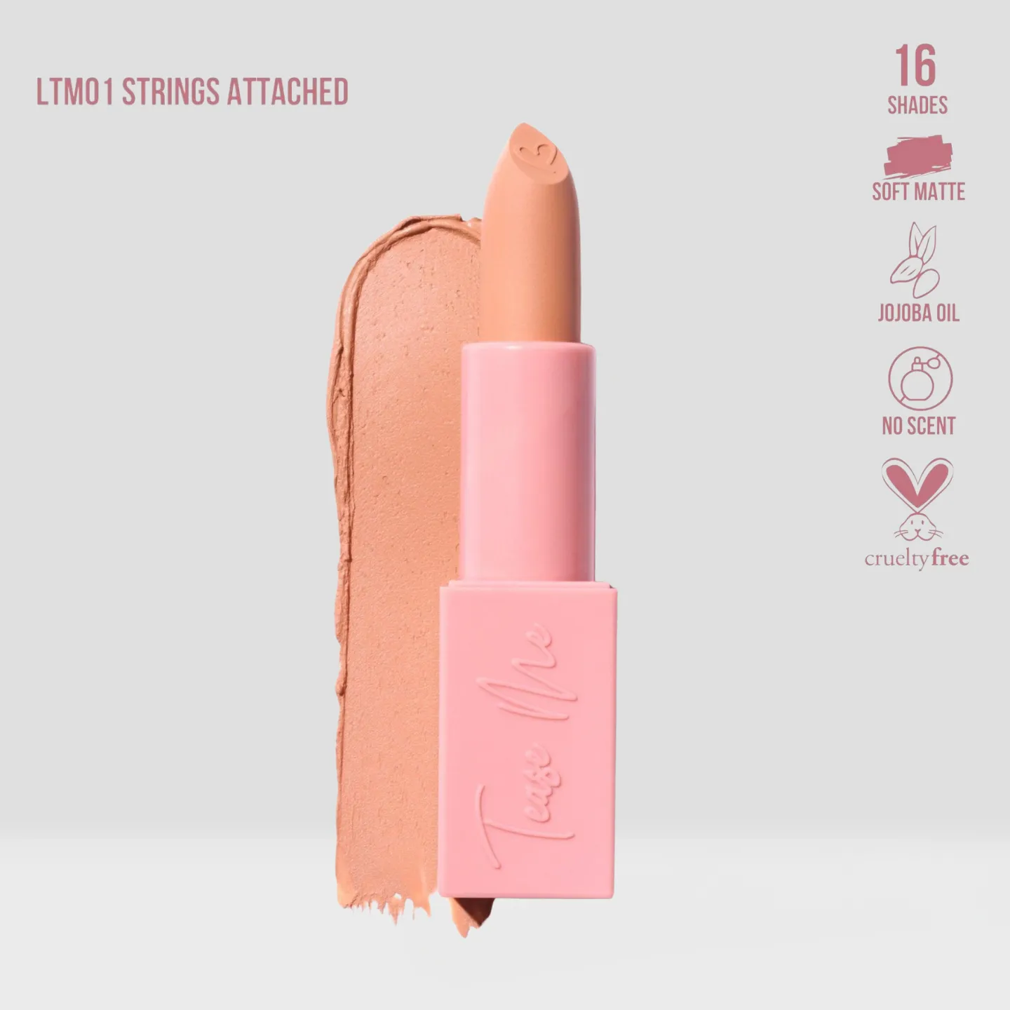 Tease Me Soft Matte Lipstick