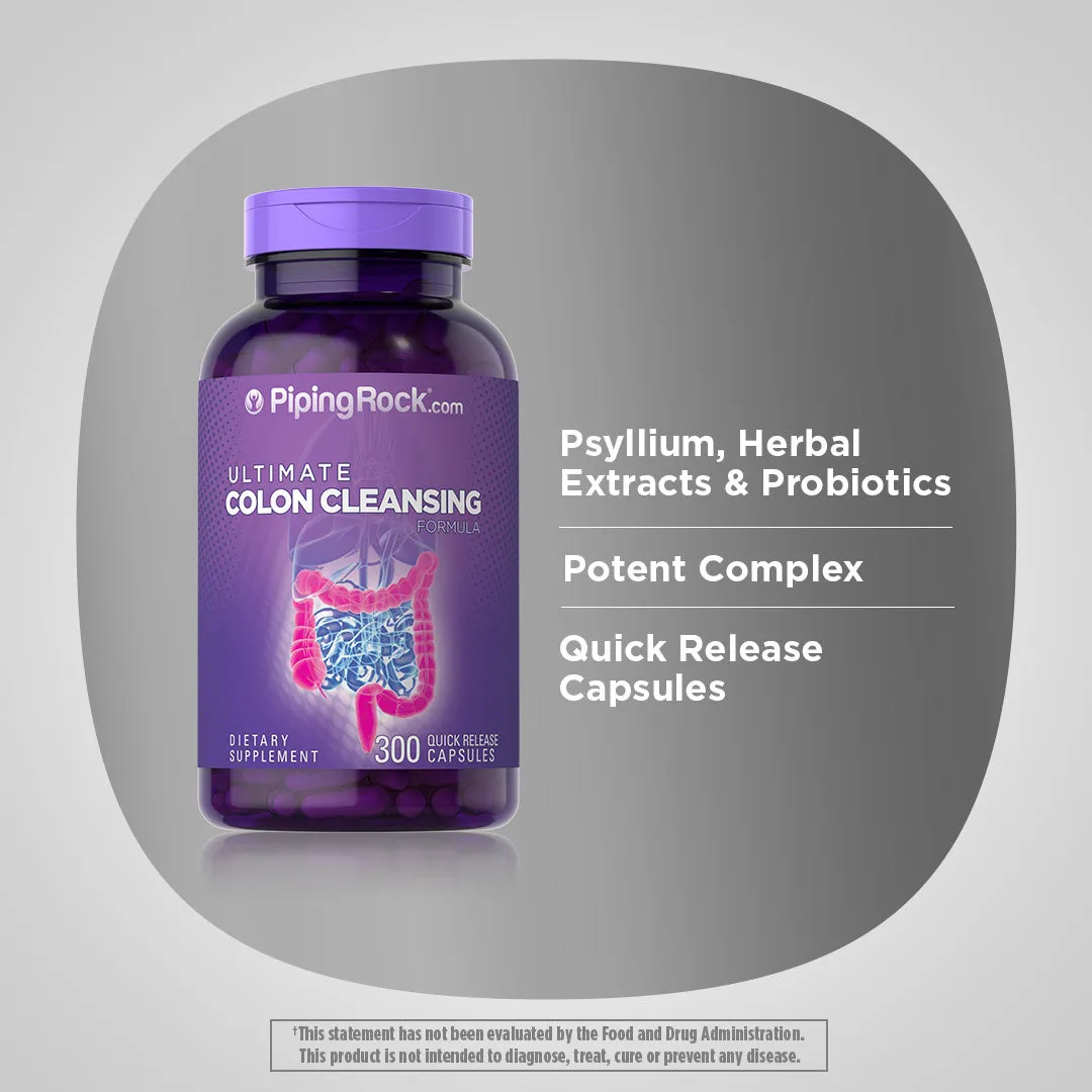 Ultimate Colon Cleanser, 300 Quick Release Capsules