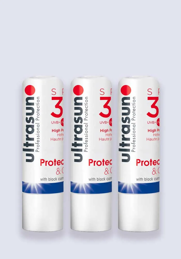 Ultrasun Ultralip Lip Balm SPF 30. 3 Pack